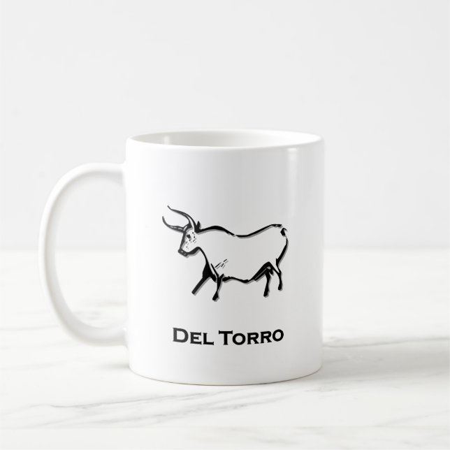 Bull del toro kaffeetasse (Links)