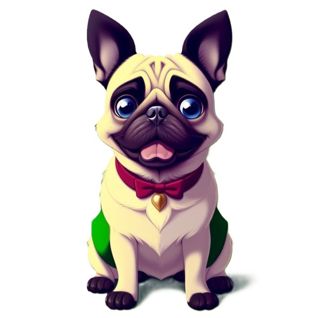 Bull Dog Maßband (Von Creator hochgeladen)