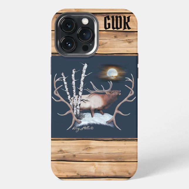 Bull-Elch iPhone 13 Pro Max Hülle (Rückseite)