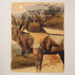 Bull-Elch-Sonnenaufgang-Kollage Sherpadecke