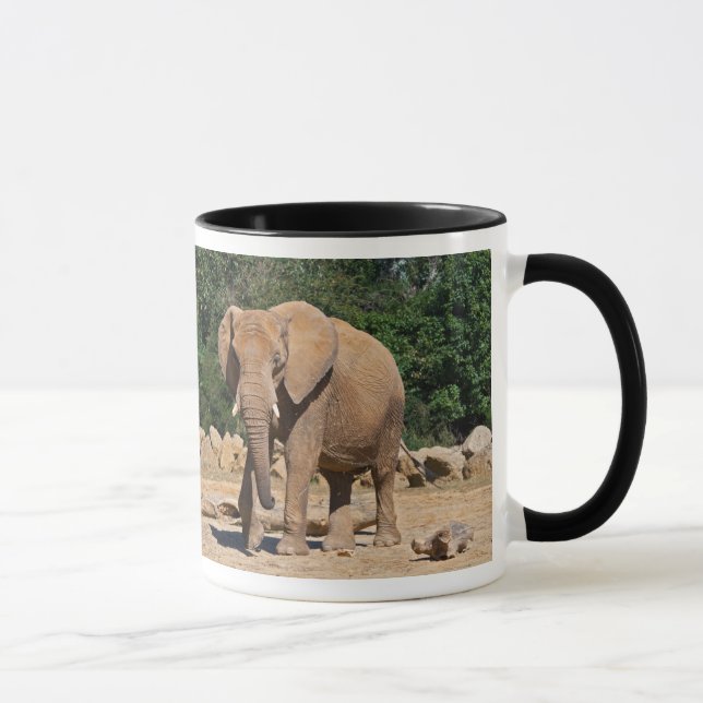Bull Elephant-Tasse Tasse (Rechts)
