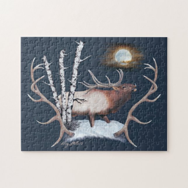Bull Elk (Horizontal)