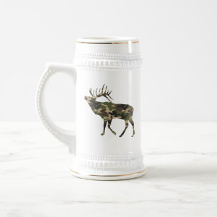 Bull Elk Camouflage Bierglas