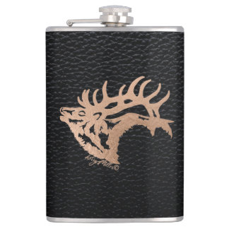 Bull Elk Flachmann
