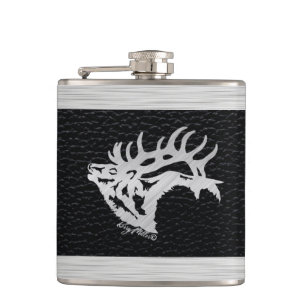 Bull Elk Flask Flachmann