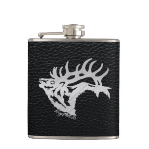 Bull Elk Flask Flachmann