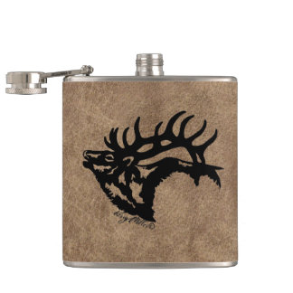 Bull Elk Flask Flachmann