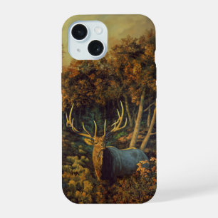 Bull Elk im Herbst iPhone 15 Hülle