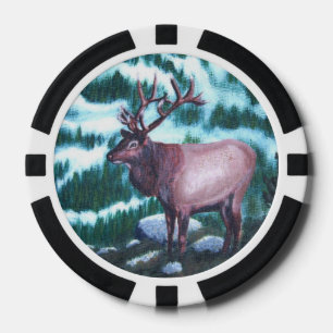 Bull Elk Pokerchips