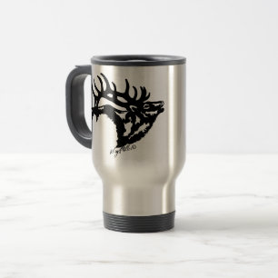 Bull Elk Travel Mug