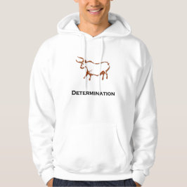 Bull Entschlossenheit Brown Hoodie
