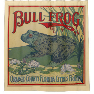 Bull Frog Duschvorhang