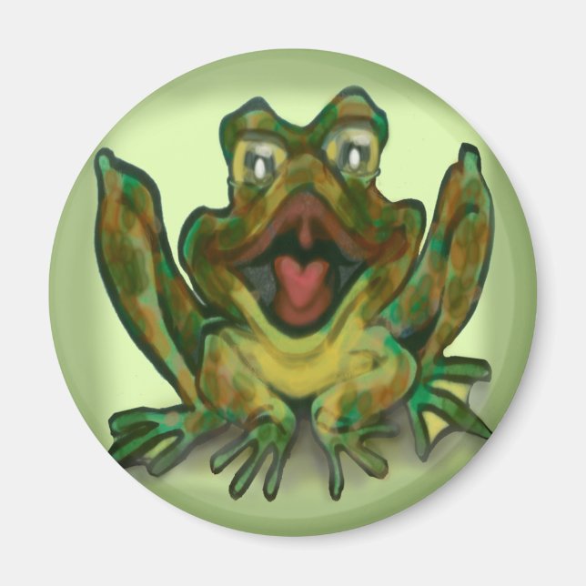 Bull Frog Magnet (Vorne)