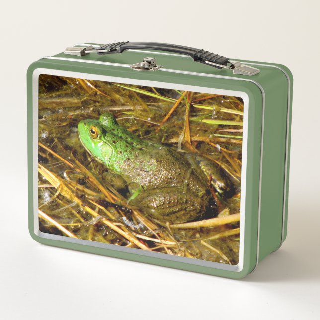 Bull Frog Metall Brotdose (Vorderseite)