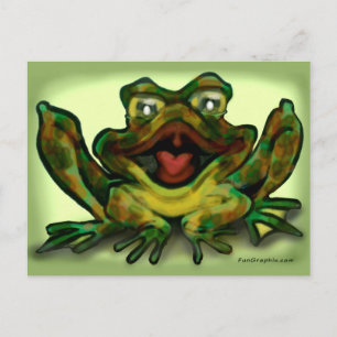 Bull Frog Postkarte