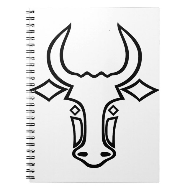 Bull Head Notizblock (Vorderseite)
