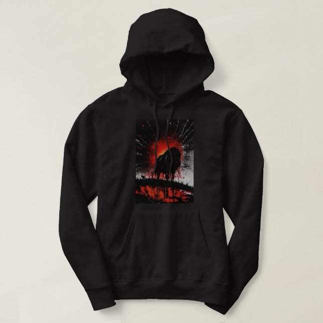 Bull Hoodie (Design vorne)