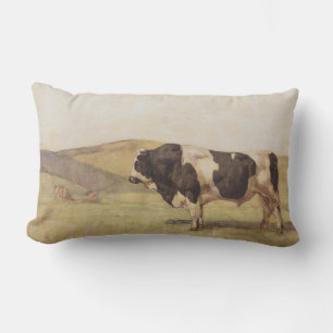 Bull in einer ländlichen Landschaft (von Ferdinand Lendenkissen