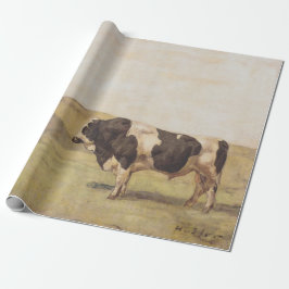 Bull in einer Schweizer Landschaft (von Ferdinand Geschenkpapier