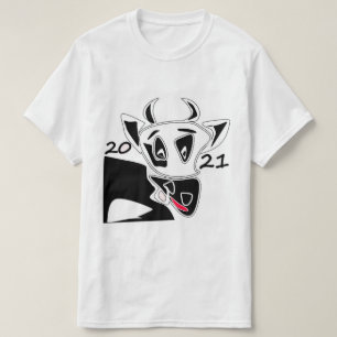 Bull, Jahr des Stiers, 2021, lustiger Stier T-Shirt