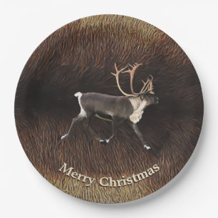 Bull Kariou (Reindeer) Pappteller