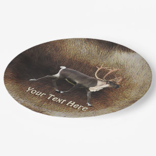 Bull Kariou (Reindeer) Pappteller