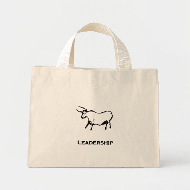 Bull Leadership Black Mini Stoffbeutel (Vorne)