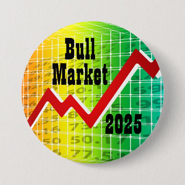 Bull Market 2025 Button (Vorderseite)