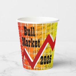 Bull Market 2025 Pappbecher