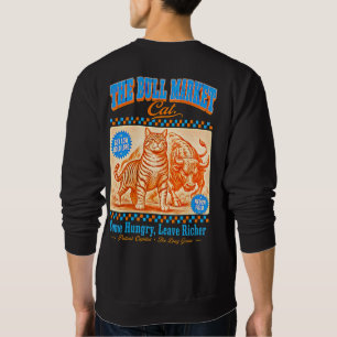 Bull Market Katze - Geschenk für Aktienmarktinvest Sweatshirt