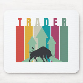 Bull market Trader | Simple design  Mousepad