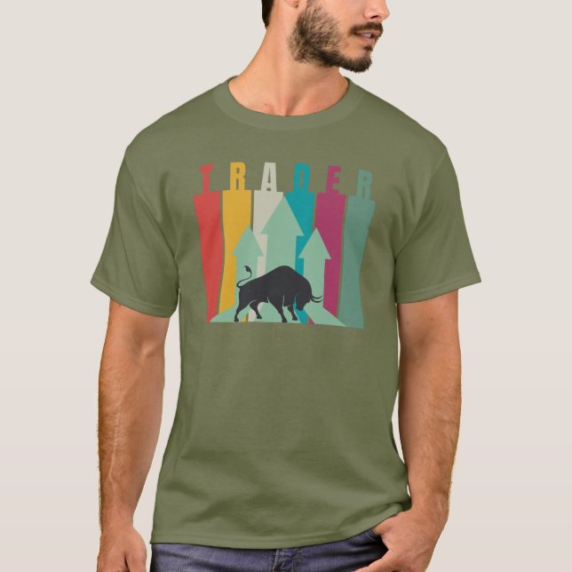 Bull market Trader | Simple design  T-Shirt (Vorderseite)