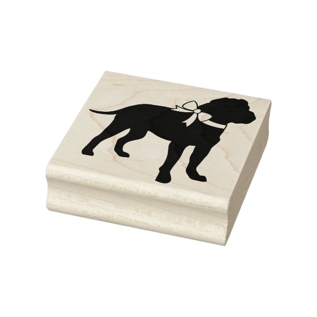 Bull Mastiff Doppy Puppy Bullmastiff Gummistempel (Stempel)
