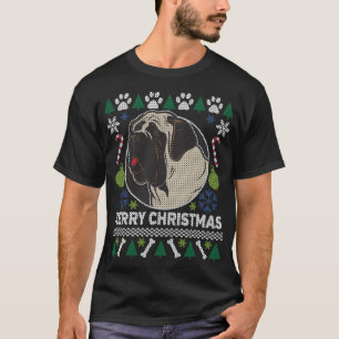 Bull Mastiff Hund züchten Ugly Christmas Sweater T-Shirt