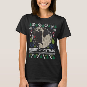 Bull Mastiff Hund züchten Ugly Christmas Sweater T-Shirt