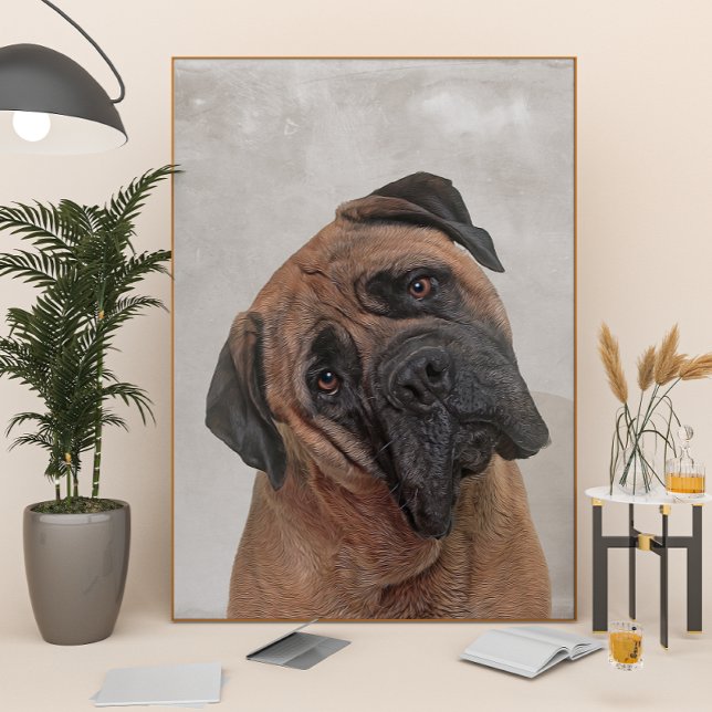 Bull Mastiff Poster (Von Creator hochgeladen)