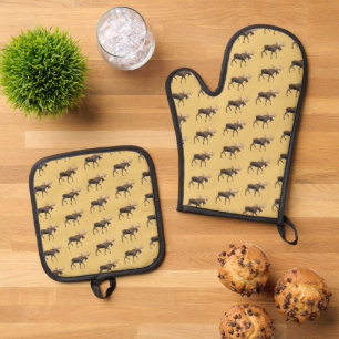 Bull Moose Ofenhandschuh & Topflappen-Set