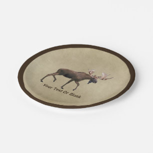 Bull Moose Pappteller