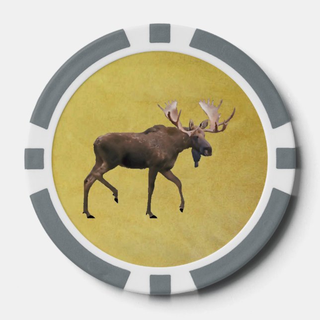 Bull Moose Pokerchips (Vorderseite)