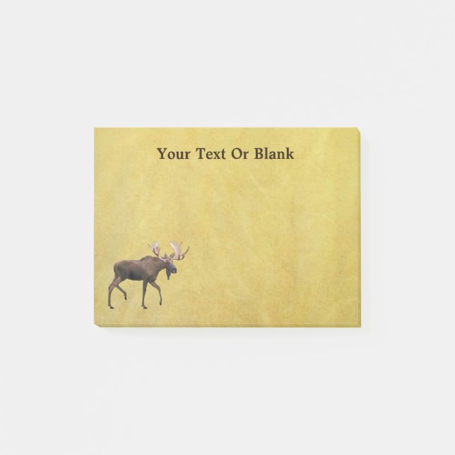 Bull Moose Post-it Klebezettel (Vorderseite)