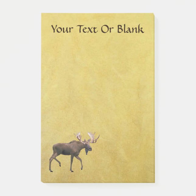 Bull Moose Post-it Klebezettel (Vorderseite)