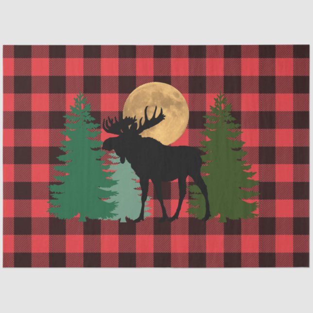 Bull Moose Seidenpapier (Vorderseite)