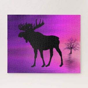 Bull Moose-Silhouette
