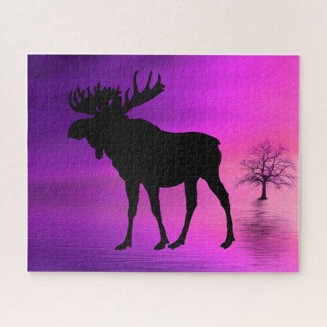 Bull Moose-Silhouette (Horizontal)