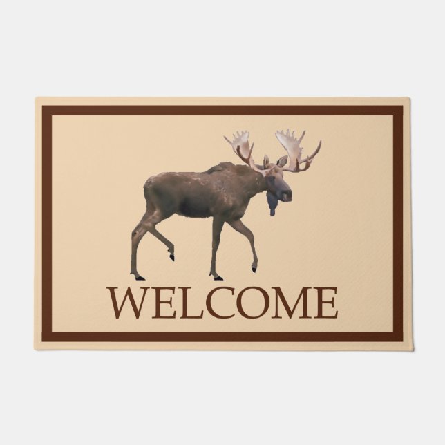 Bull Moose - Willkommen Fußmatte (Vorderseite)