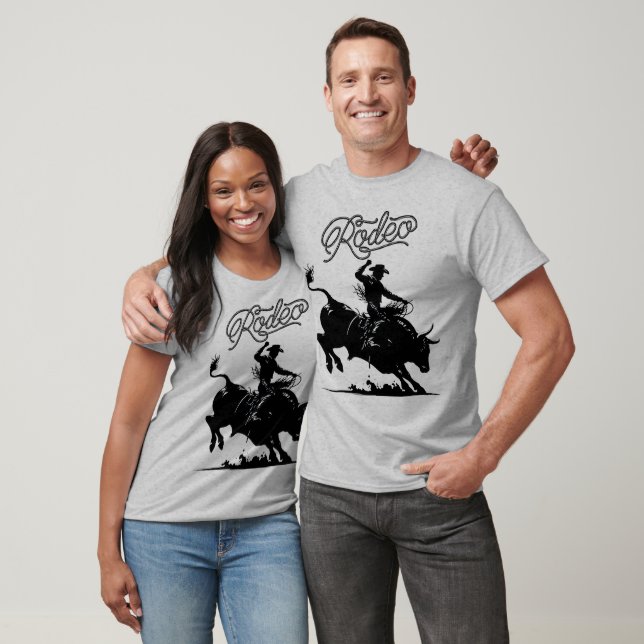 Bull Rider Rodeo T-Shirt (Unisex)