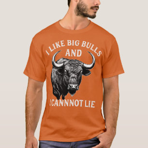 Bull Rider wie Big Bulls Rodeo Bull Rider Wester T-Shirt
