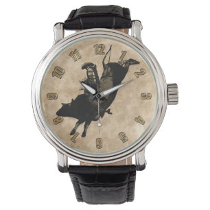 Bull Riding Hero-Rodeo-Event Armbanduhr