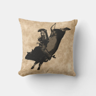 Bull Riding Hero-Rodeo-Event Kissen