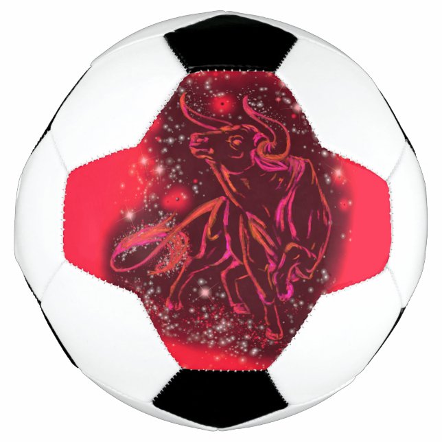 Bull Running Soccer Ball (Vorderseite)